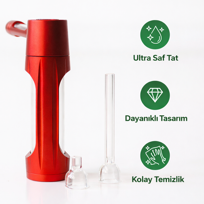 Pufgo Alüminyum & Cam Su Şişesi