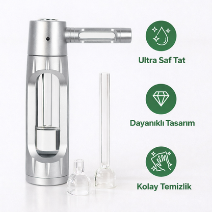 Pufgo Alüminyum & Cam Su Şişesi